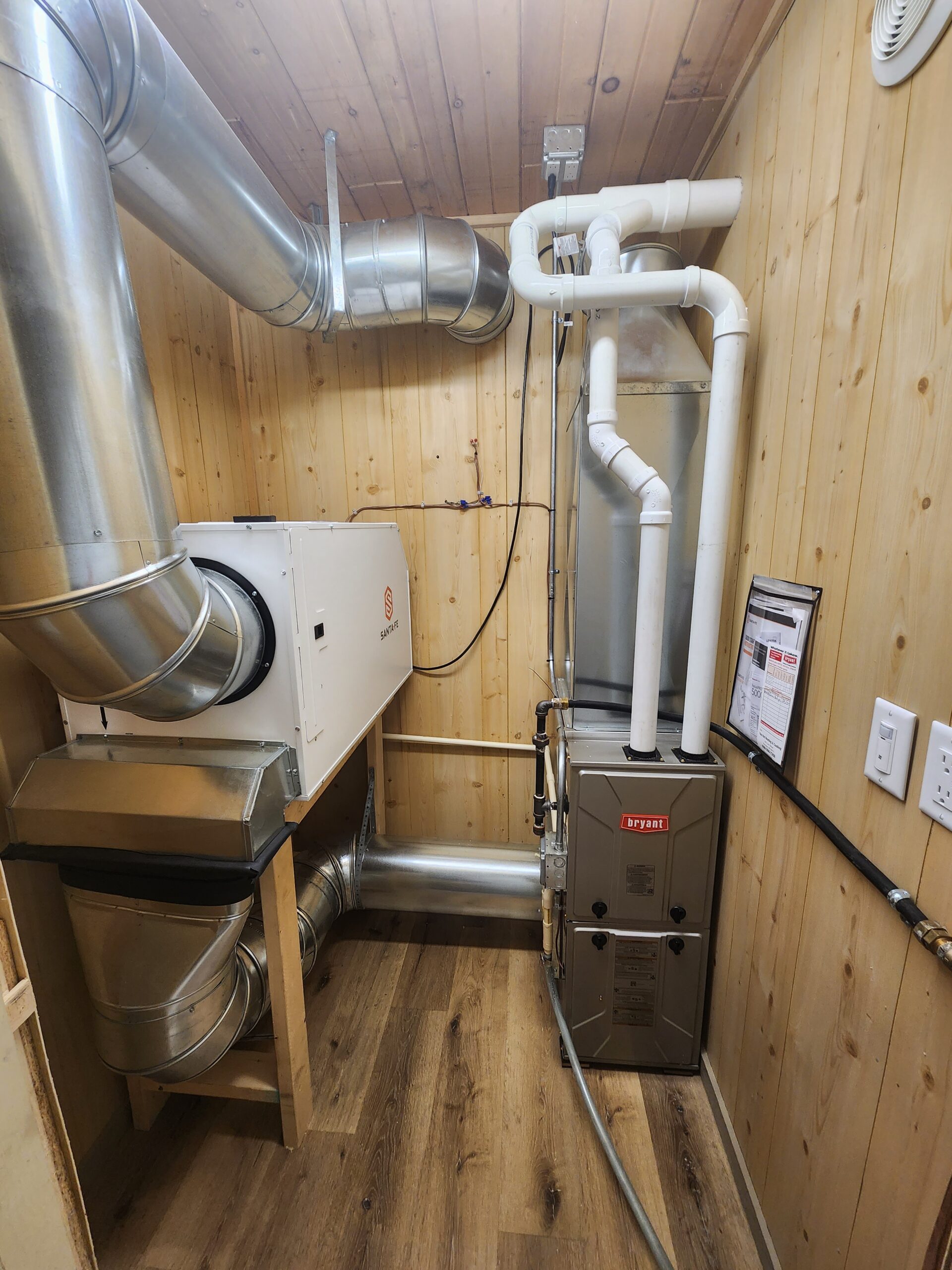 Bryant Furnace and Panasonic Fan