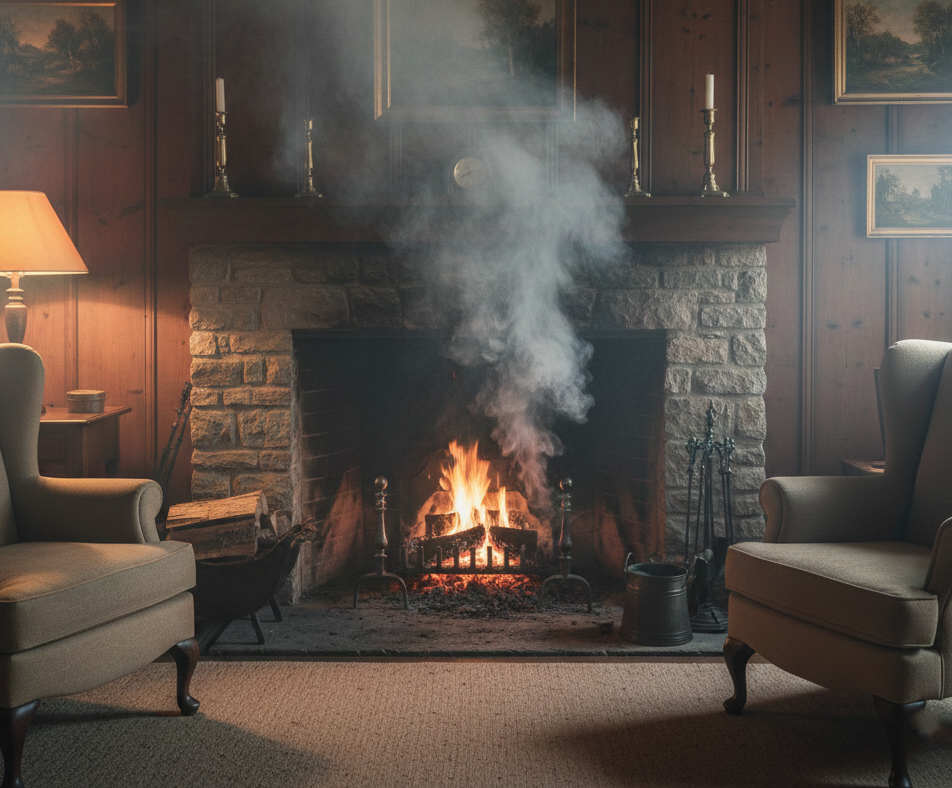 Why Your Fireplace Is Smoking Back (and How to Fix It)